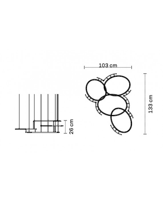 DCW éditions Broche Pendant Lamp